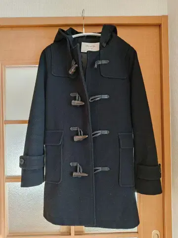Spick and Span 블랙 더플 코트