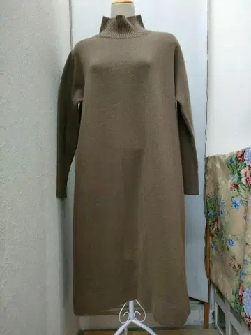 르그라지크 LE GLAZIK 브라운 니트 원피스