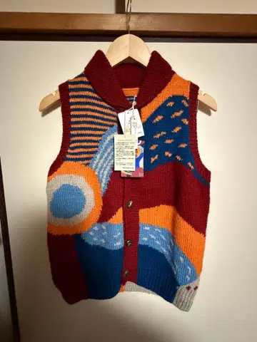 [ 새상품 ] TIGRE BROCANTE 남성용 니트 베스트 S 사이즈