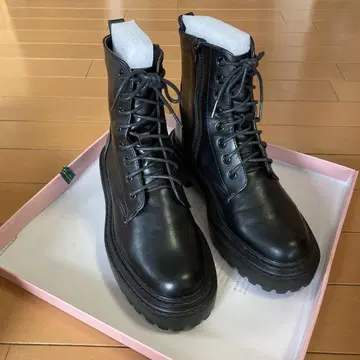 Bridget Birkin 통굽 레이스업 부츠 L 사이즈