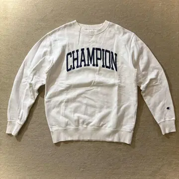 [ Champion ] 크루넥 맨투맨 화이트 XL