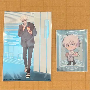 주술회전 IKEPRI CANVAS 이케프리 고죠 쿠기사키 마키 팬더
