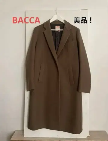 [ 새상품급 ] BACCA 체스터 코트 카키 모스그린