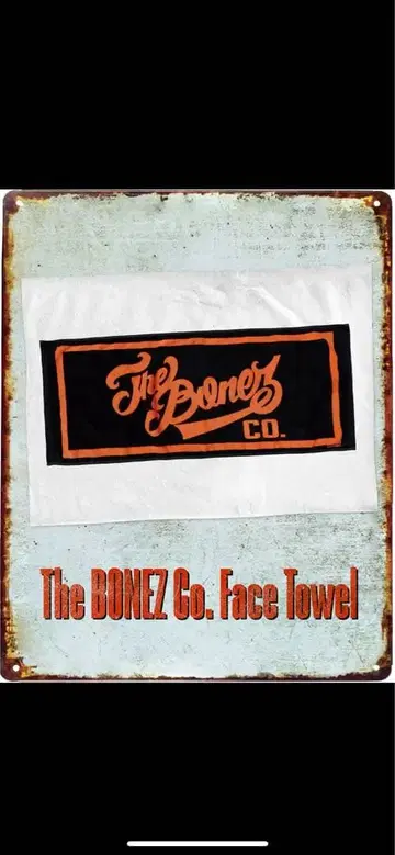 The BONEZ Co. Face towel