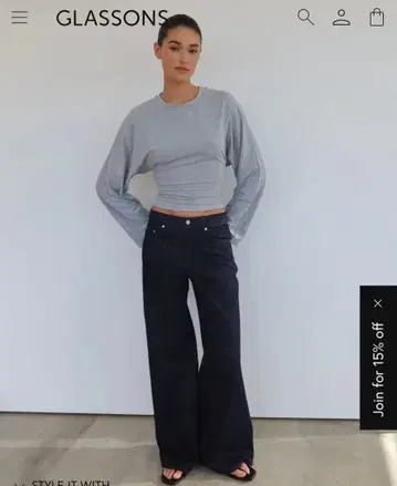 그레이 티셔츠 glassons ZARA cos