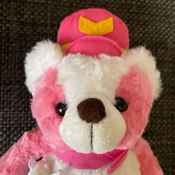 지역 한정 베어 공항 한정판 플라이트 베어 봉제 인형 핑크
