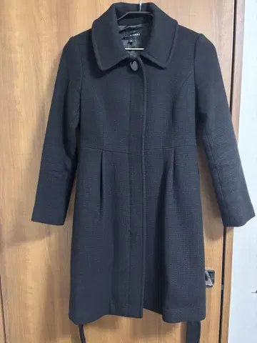 JILL STUART 블랙 롱 코트 M
