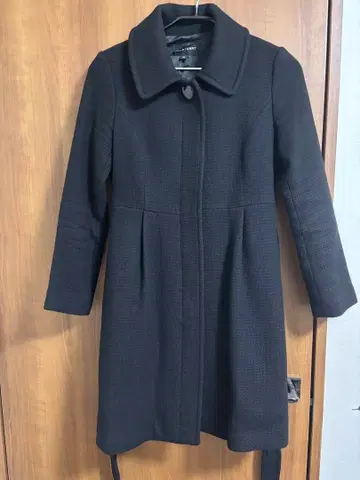 JILL STUART 블랙 롱 코트 M