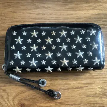 JIMMY CHOO 별 모양 스터드 장지갑