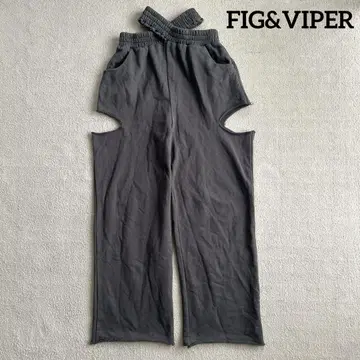 figandviper 허리 크로스 조거 팬츠 프리