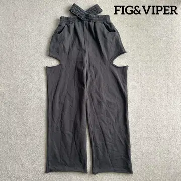 figandviper 허리 크로스 조거 팬츠 프리
