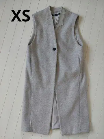 가격 인하 ZARA XS 노카라 롱 베스트