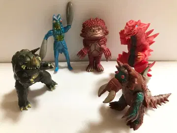 울트라 괴수 소프트 비닐 5체 세트