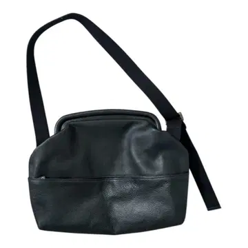 [택 포함] kumono/가마구치 숄더백/대/블랙