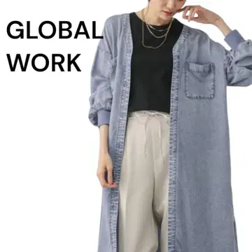 [택 포함 새상품] GLOBAL WORK 에어리 릴랙스 튜닉 원피스