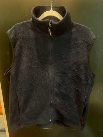 울리치 블랙 플리스 베스트 M 사이즈