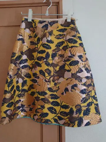 Drawer 자카드 스커트 36