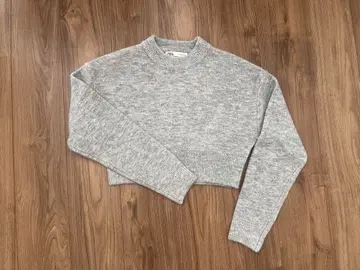 ZARA 그레이 니트 긴팔