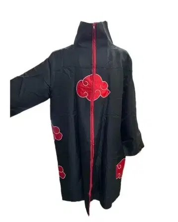 코스프레 의상 NARUTO 아카츠키 롱 코트 미사용 올풀림 약간 있음