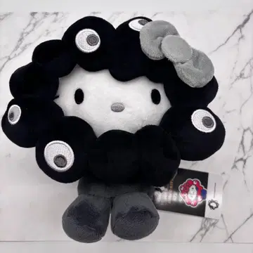 산리오 캐릭터즈 미야쿠미야쿠 변신 봉제 인형 (M) 블랙 키티