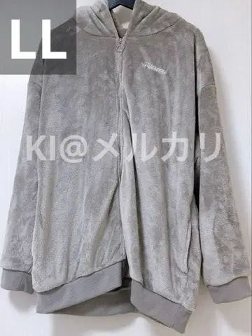 시마무라 산리오 쿠로미 콜라보 복슬복슬 귀 달린 후드티 LL