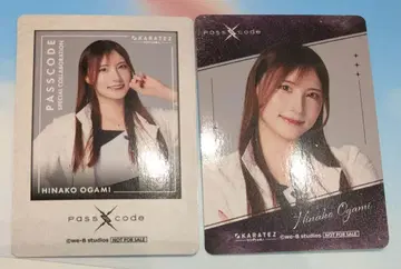 PassCode 오오가미 히나코 가라오케노테츠진 미니 포토 카드