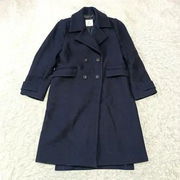 style deli 스타일 델리 더블 브레스트 롱 코트 F