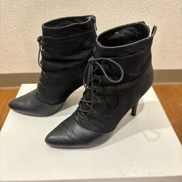 일본제 방수 미끄럼 방지 밑창 가공 힐 수선 완료 스웨이드 레이스업 부티