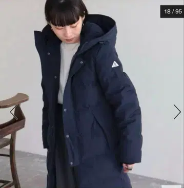 GEVACO 타서 롱 다운 네이비 38