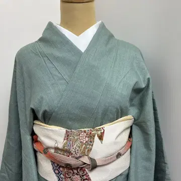 본고장 유키쓰무기 무지 새상품급