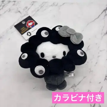 산리오 미야쿠미야쿠 변신 봉제 인형 블랙 키티