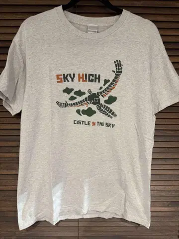 아니메쥬와 지브리전 한정판 T셔츠 라퓨타 L