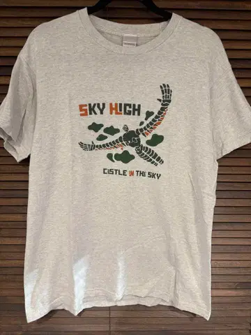 아니메쥬와 지브리전 한정판 T셔츠 라퓨타 L