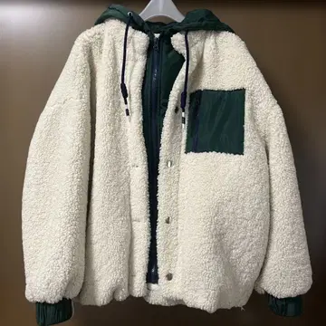 ZARA 퀼팅 보아 아우터