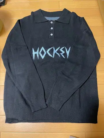 HOCKEY 블랙 니트 M
