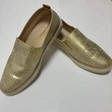 실버 슬립온 클로버 리프 24.5cm
