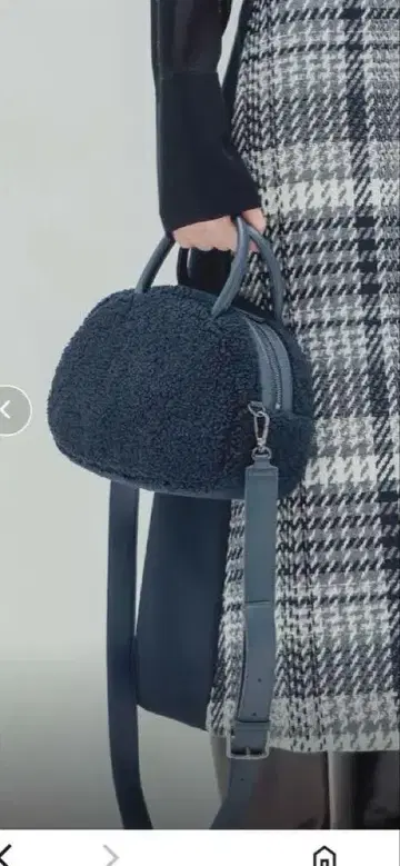 TSURU by Mariko Oikawa / 에코 퍼 라운드 핸드백