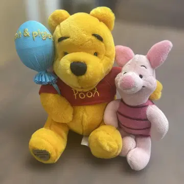 곰돌이 푸 & 피글렛 봉제 인형