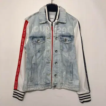 Desigual 구제 데님 베스트 레이어드 스타일 집업 트랙 자켓