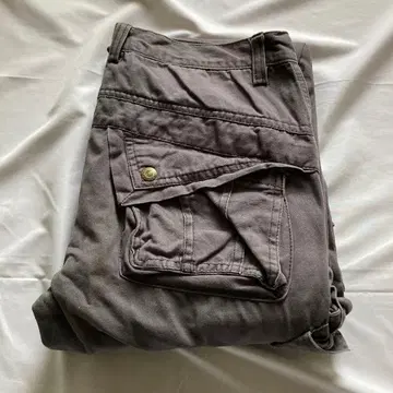00s 빈티지 카고 팬츠 기믹 그레이 y2k 그런지 구제 의류