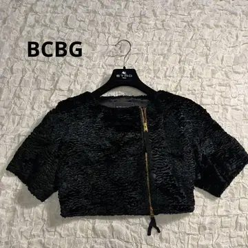 [ 새상품급 ] BCBG 맥스아즈리아 더블 지퍼 자켓 사이즈 S