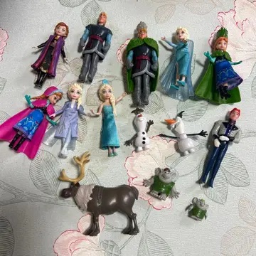 겨울왕국 피규어 세트 성 포함 엘사 와 얼음 성 마텔