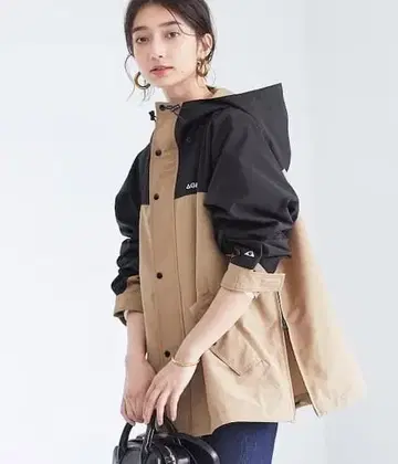 GERRY 마운틴 후드티 네이비/베이지