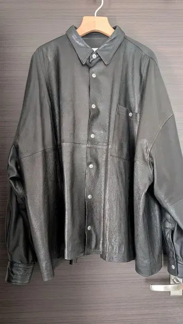 whowhat 5XL 가죽 셔츠 자켓