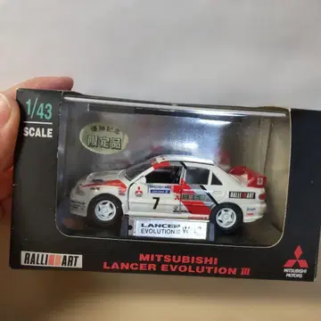 MITSUBISHI LANCER EVOLUTION III 1/43