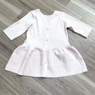 핑크 버튼 페플럼 상의 칠부 소매 라지엠