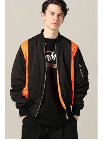 매직 스틱 MA-1 자켓 블랙 XL 사이즈