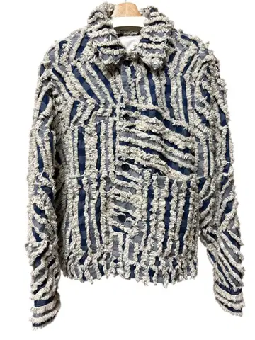 ZARA 프린지 패치워크 자켓