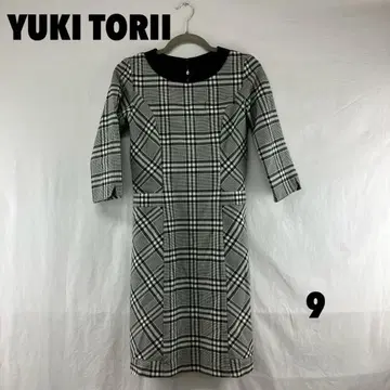 W0687S YUKITORII 무릎 기장 원피스