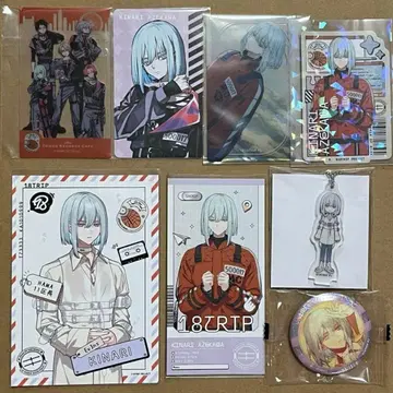 18TRIP 에이트리 아제카와 이세이 굿즈 세트 클리어 카드 SD 인형